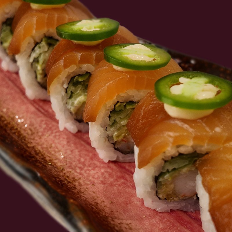 Uramaki special: ajitsuke roll